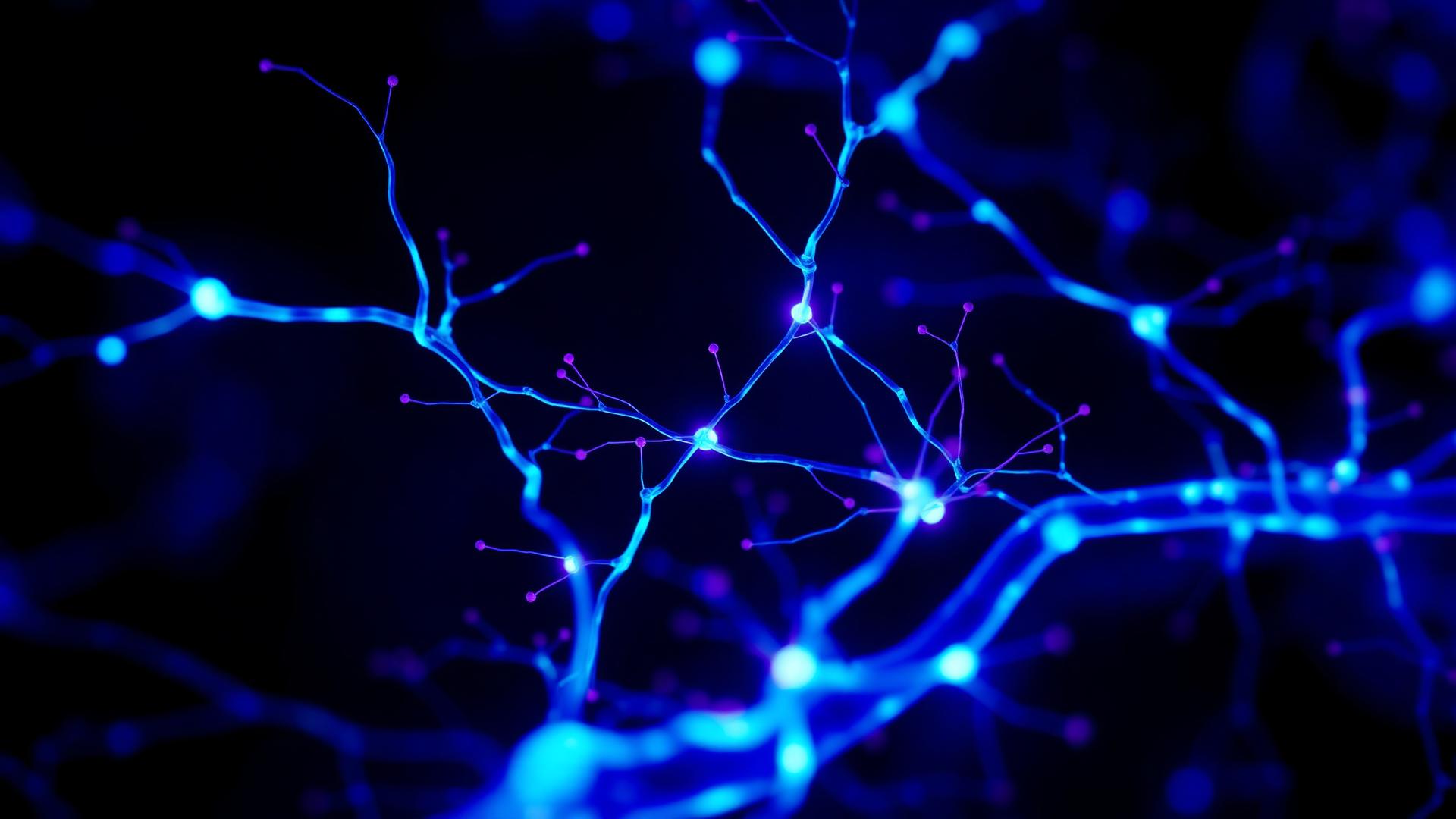 Illustration of neural pathways